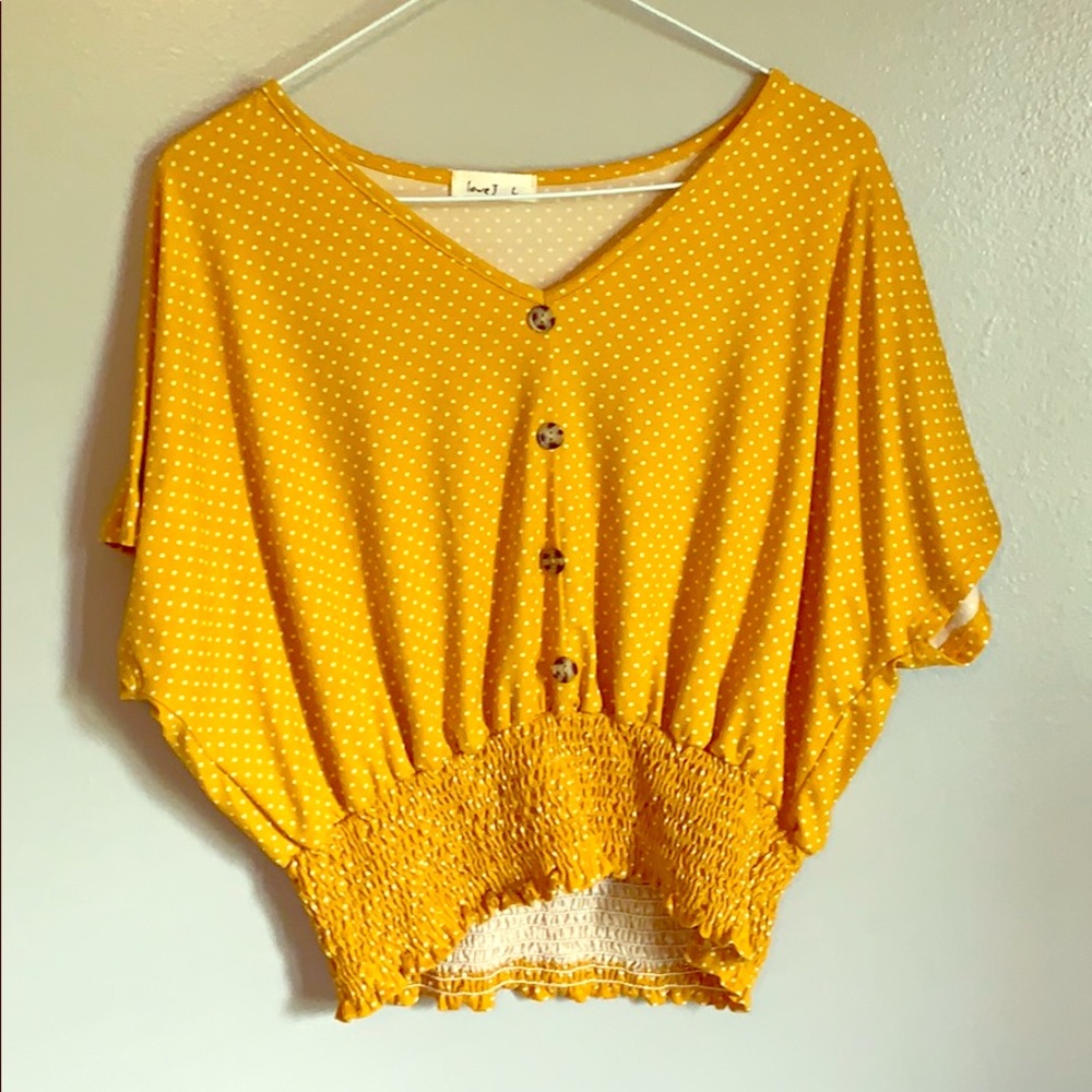 Polka dot Crop Top